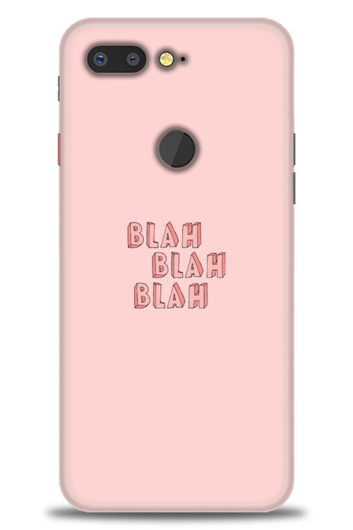 General Mobile GM 9 Pro Kılıf HD Baskılı Kılıf - Blah Blah