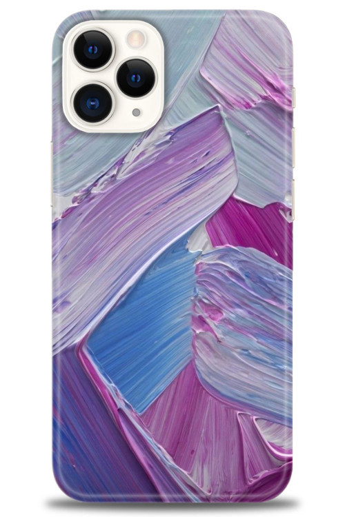iPhone 12 Pro Kılıf HD Baskılı Kılıf - Purple