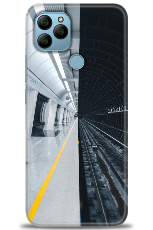 General Mobile GM 21 Kılıf HD Baskılı Kılıf - Metro Station