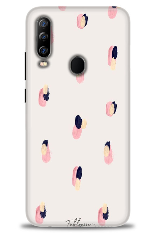 General Mobile GM 20 Pro Kılıf HD Baskılı Kılıf - Pembe Lacivert