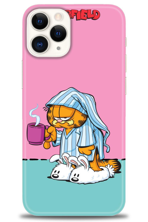 iPhone 12 Pro Kılıf HD Baskılı Kılıf - Garfield