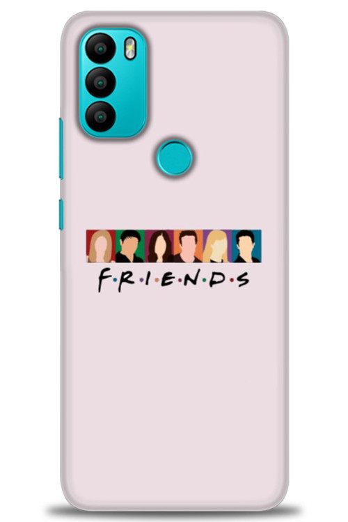 General Mobile GM 21 Plus Kılıf HD Baskılı Kılıf - Renkli Friends