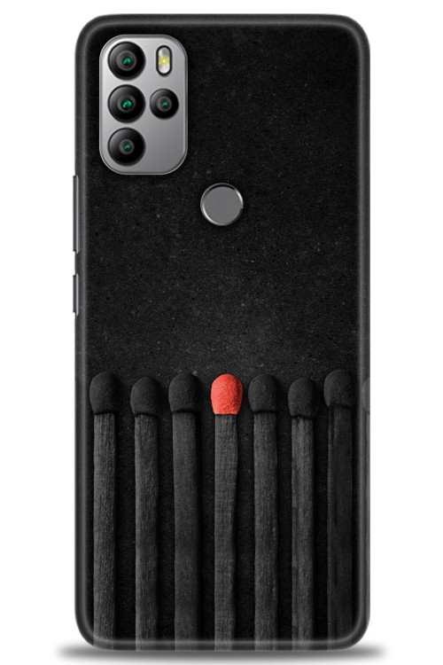 General Mobile GM 21 Pro Kılıf HD Baskılı Kılıf - Kibrit Çöpleri