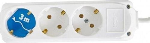 3lü 5mt Topraklı Priz