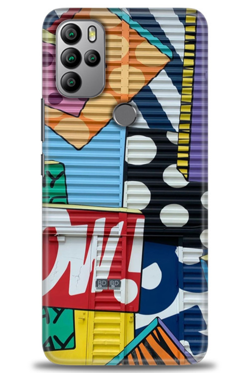 General Mobile GM 21 Pro Kılıf HD Baskılı Kılıf - Grafiti