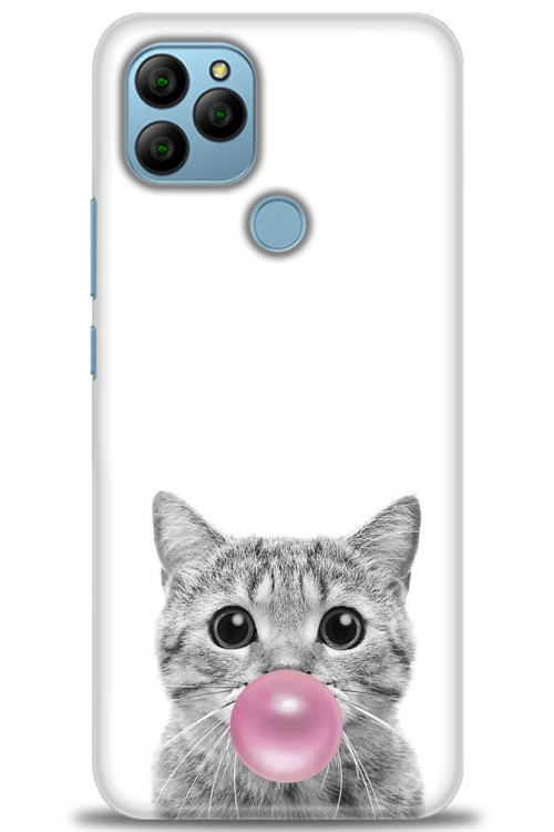 General Mobile GM 21 Kılıf HD Baskılı Kılıf - Cat