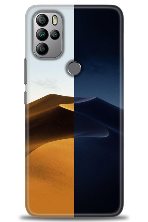 General Mobile GM 21 Pro Kılıf HD Baskılı Kılıf - Gece ve Gündüz