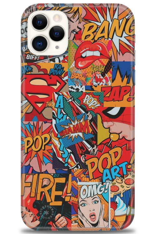 iPhone 11 Pro Kılıf HD Baskılı Kılıf - Cartoons