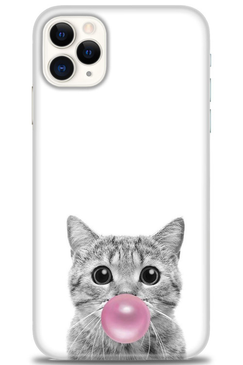 iPhone 11 Pro Kılıf HD Baskılı Kılıf - Cat