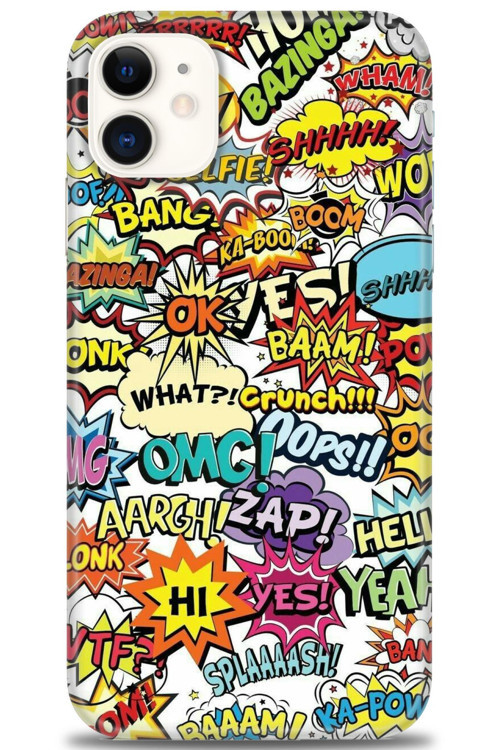 iPhone 11 Kılıf HD Baskılı Kılıf - Bang