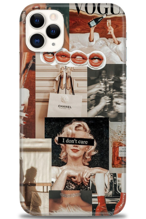 iPhone 11 Pro Max Kılıf HD Baskılı Kılıf - I Dont Care
