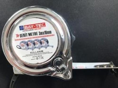 Mk4145 3Mt 16MM Krom Şerit Metre