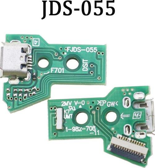 1 ADET Playstation 4 PS4 Uyumlu JDS 050 055 USB Soket Şarj Giriş Board PS4 Yedek Parça