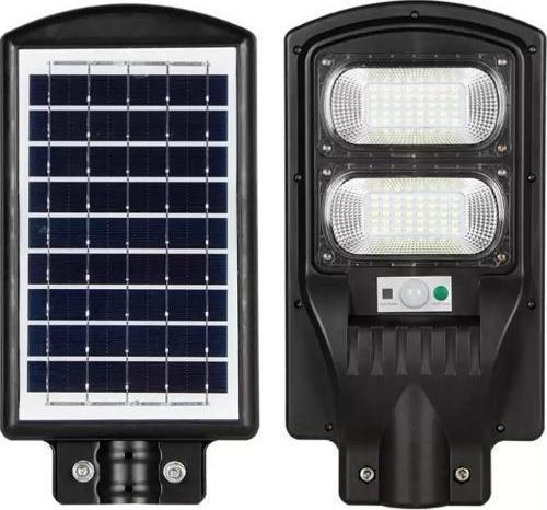 Compact 100w Led Solar Sokak Armatürü 984Lm 6400k SMD Led Beyaz Işık Su Geçirmez Kumandalı