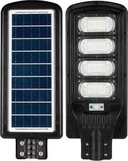 Compact 200w Led Solar Sokak Armatürü 1198Lm 6400k SMD Led Beyaz Işık Su Geçirmez Kumandalı