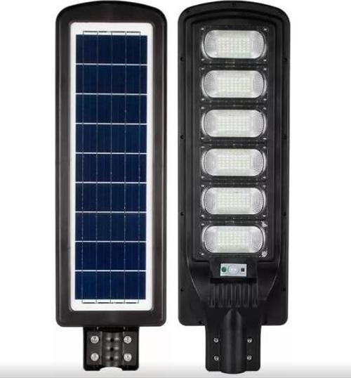 Compact 300w Led Solar Sokak Armatürü 1567Lm 6400k SMD Led Beyaz Işık Su Geçirmez Kumandalı