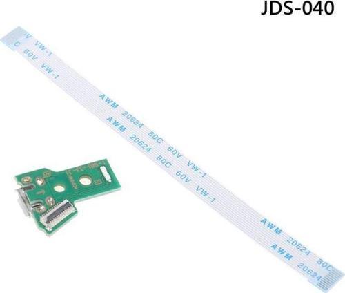 JDS 040 Soket ve 12 Pin Flex Kablo PS4 Kol Tamir JDM 040 JDS-040 ve 12pin USB Şarj Soket Tamiri