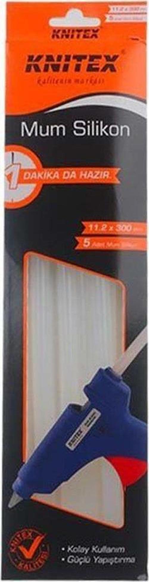 Knitex KTX-2157 İnce Mum Silikon 8li