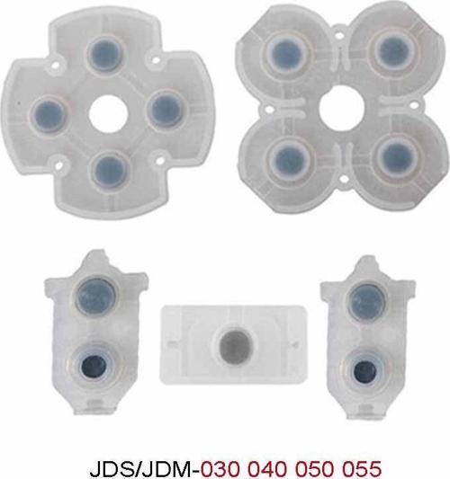 PS4 Kol Tamir JDM JDS 030 040 050 055 İç Lastik Takımı Silikon 1. KALİTE PS4 Yedek Parça Rubber Pad