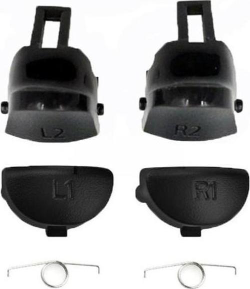 PS4 L1 L2 R1 R2 Tetik Seti 040 050 055 Playstation 4 Yedek Parça Trigger Buttons Set Tetik Yayı