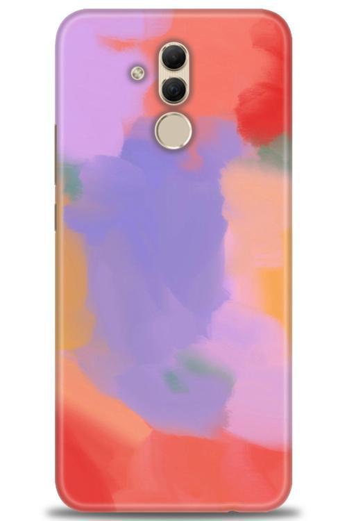 Huawei Mate 20 Lite Kılıf HD Baskılı Kılıf - Kırmızı
