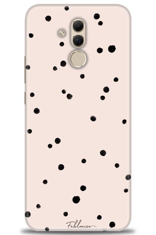 Huawei Mate 20 Lite Kılıf HD Baskılı Kılıf - Puantiye