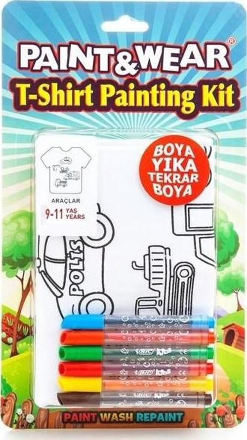 Paint Wear Araçlar T-Shırt Boyama Seti 9-11