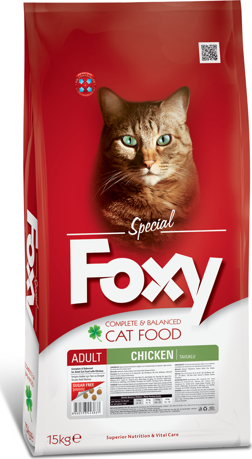 Tam ve Dengeli Tavuklu Yetişkin Kedi Maması 15kg