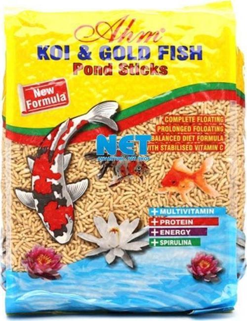 Koi Goldfish Naturel Pond Sticks 1 Kg 