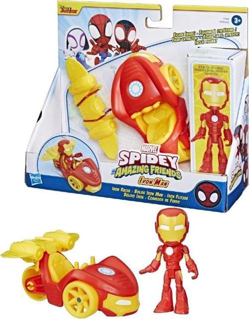 Spidey and His Amazing Friends Araç ve Figür Iron Man