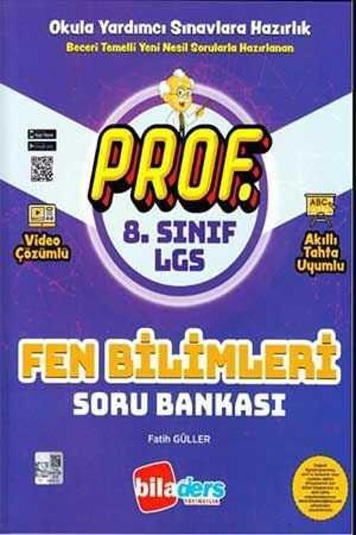 Biladers Yayınları 8. Sınıf Fen Bilimleri Prof Soru Bankası
