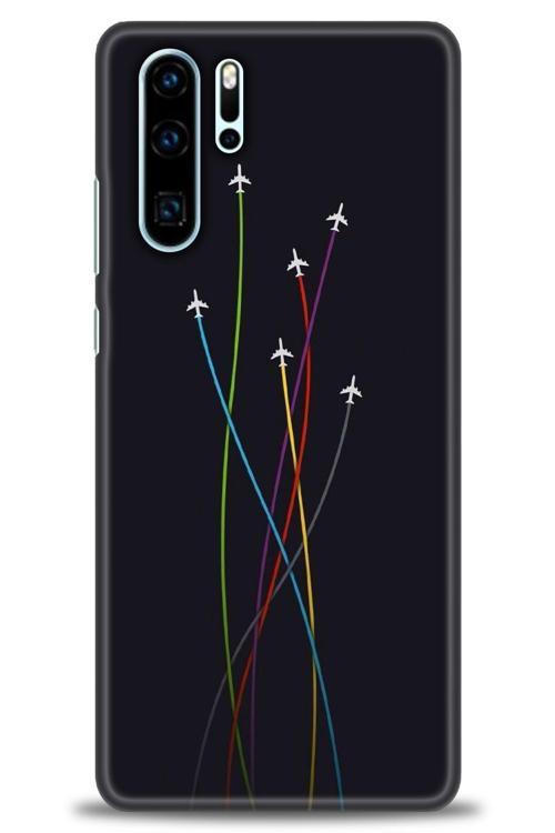 Huawei P30 Pro Kılıf HD Baskılı Kılıf - Uçaklar
