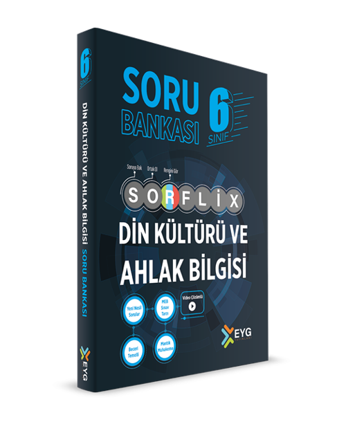 Eyg Yayınları 6. Sınıf Din Kültürü ve Ahlak Bilgisi Sorflix Soru Bankası