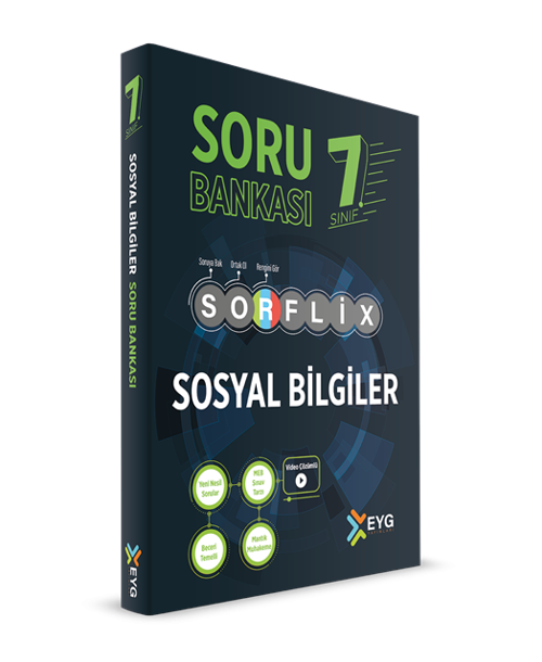 Eyg Yayınları 7. Sınıf Sosyal Bilgiler Sorflix Soru Bankası