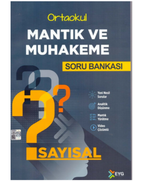 Eyg Yayınları 8. Sınıf Sayısal Mantık Muhakeme