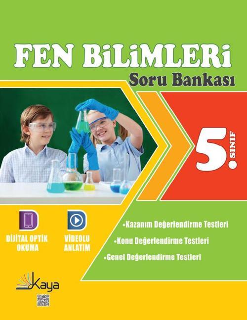 Kaya Yayınları 5. Sınıf Fen Bilimleri Soru Bankası