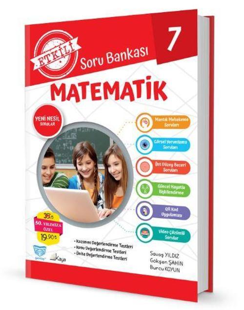 Kaya Yayınları 7. Sınıf Matematik Soru Bankası
