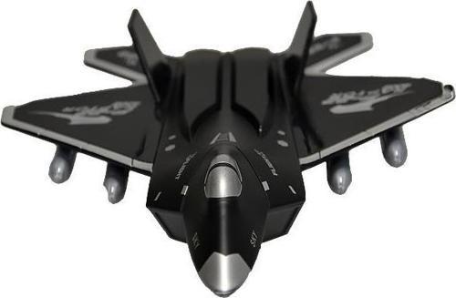 Sürtmeli Çek Bırak F-22 Savaş Uçağı Siyah