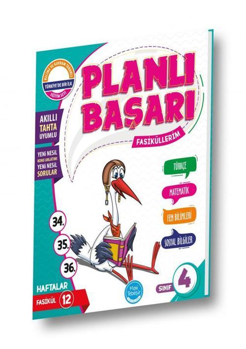 Mavi Tebeşir Yayınları 4. Sınıf Planlı Başarı Fasikülleri