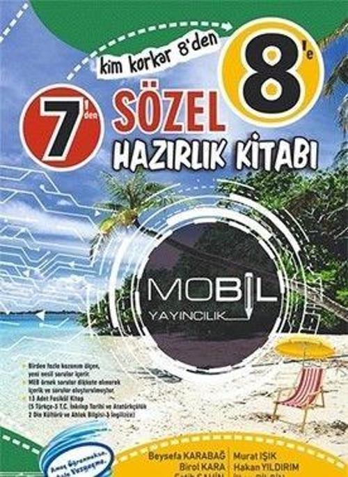 Mobil Yayınları 7'den 8'e Hazırlık Kitabı (Sözel)