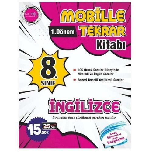 Mobil Yayınları 8. Sınıf İngilizce Tekrar 1. Dönem