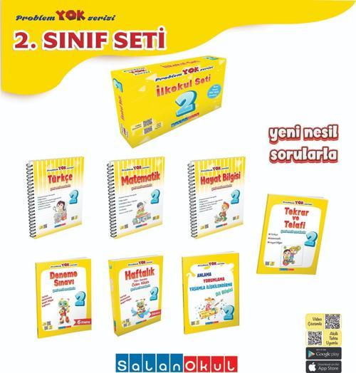 Salan Yayınları 2. Sınıf İlkokul Problem Yok Eğitim Set