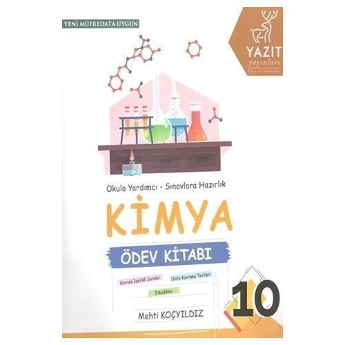 Yazıt Yayınları 10. Sınıf Kimya Ödev Kitabı