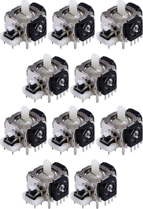 10 ADET XBOX 360 Analog Motor Joystick XBOX 360 Kol Tamiri İçin Yedek Parça