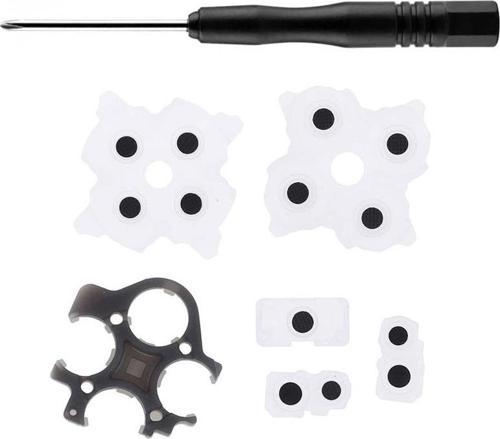 Playstation 5 İç Lastik Tamir Seti Silikon Pad Tornavida Set PS5 V2 Model Kol Yedek Parça