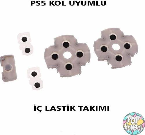 PS5 Kol Tamir Lastik Takımı İç Silikon Lastiği Playstation 5 Tamir Rubber Pad 5 Parça