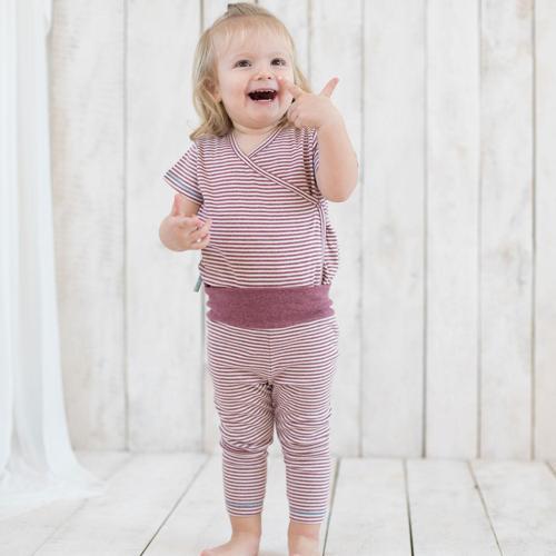 OrganicEra Organik Kısa Kollu Kimono Body