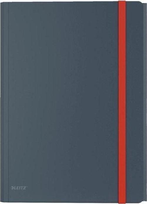 Cosy Cepli Mobil Lastik Kilitli İnce Dosya A4-Gri