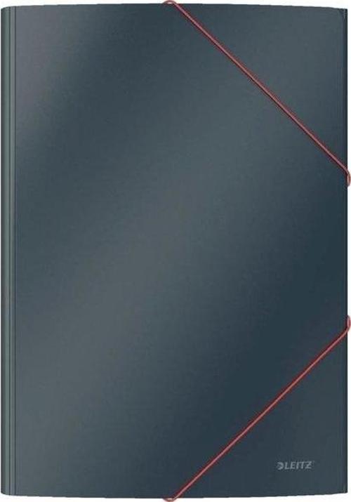 Cosy Soft Touch Lastik Kilitli Dosya A4-Gri