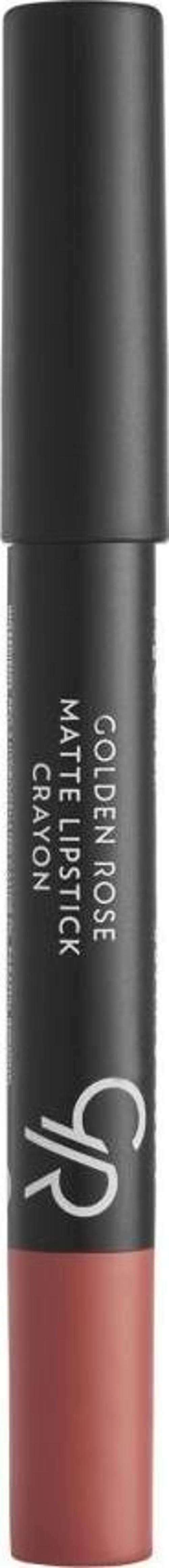 Matte Lipstick Crayon No:27 Peach Nude - Mat Kalem Ruj